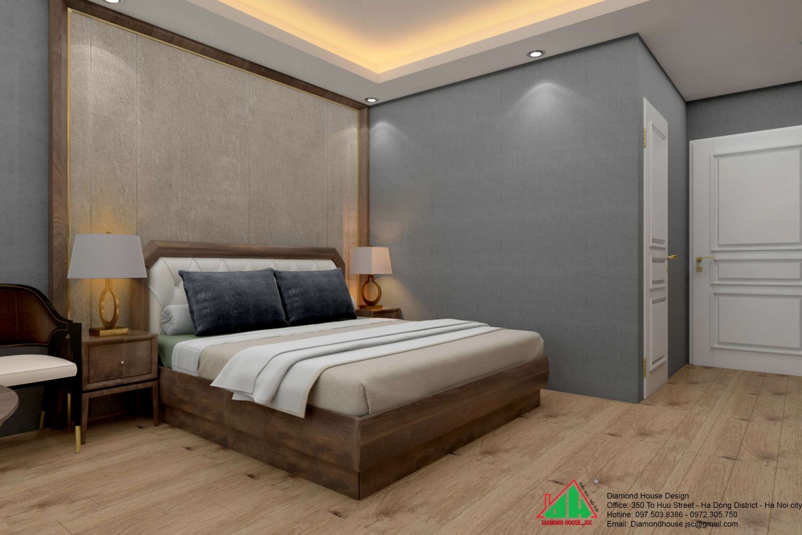 thiết kế chung cư đẹp căn hộ 34m2