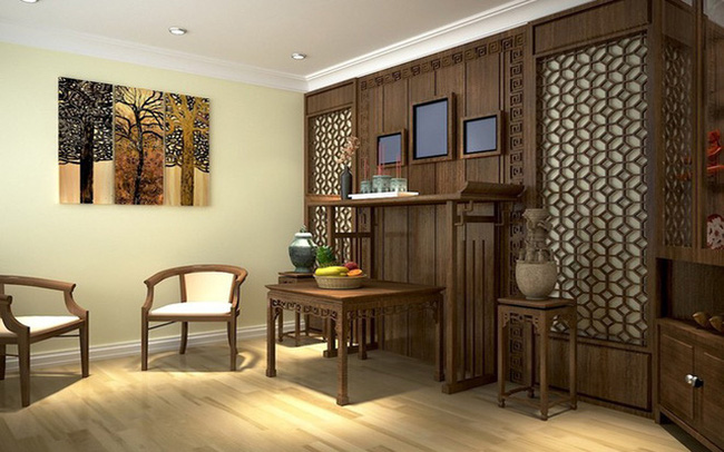 thiết kế góc tâm linh cho nhà ở