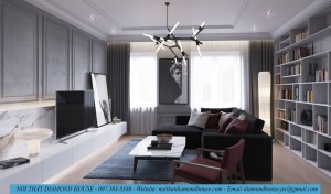 THIẾT KẾ NỘI THẤT CĂN HỘ CAO CẤP GOLDEN WESTLAKE